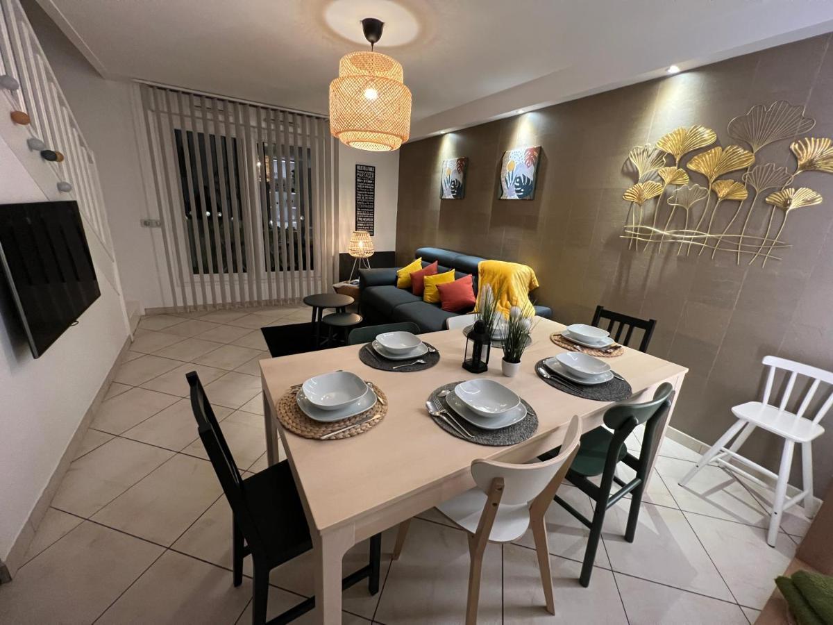 דירות רואן T3 Flat Moderne Sur 2 Etages Metro Parking Free Entrance Autonome מראה חיצוני תמונה
