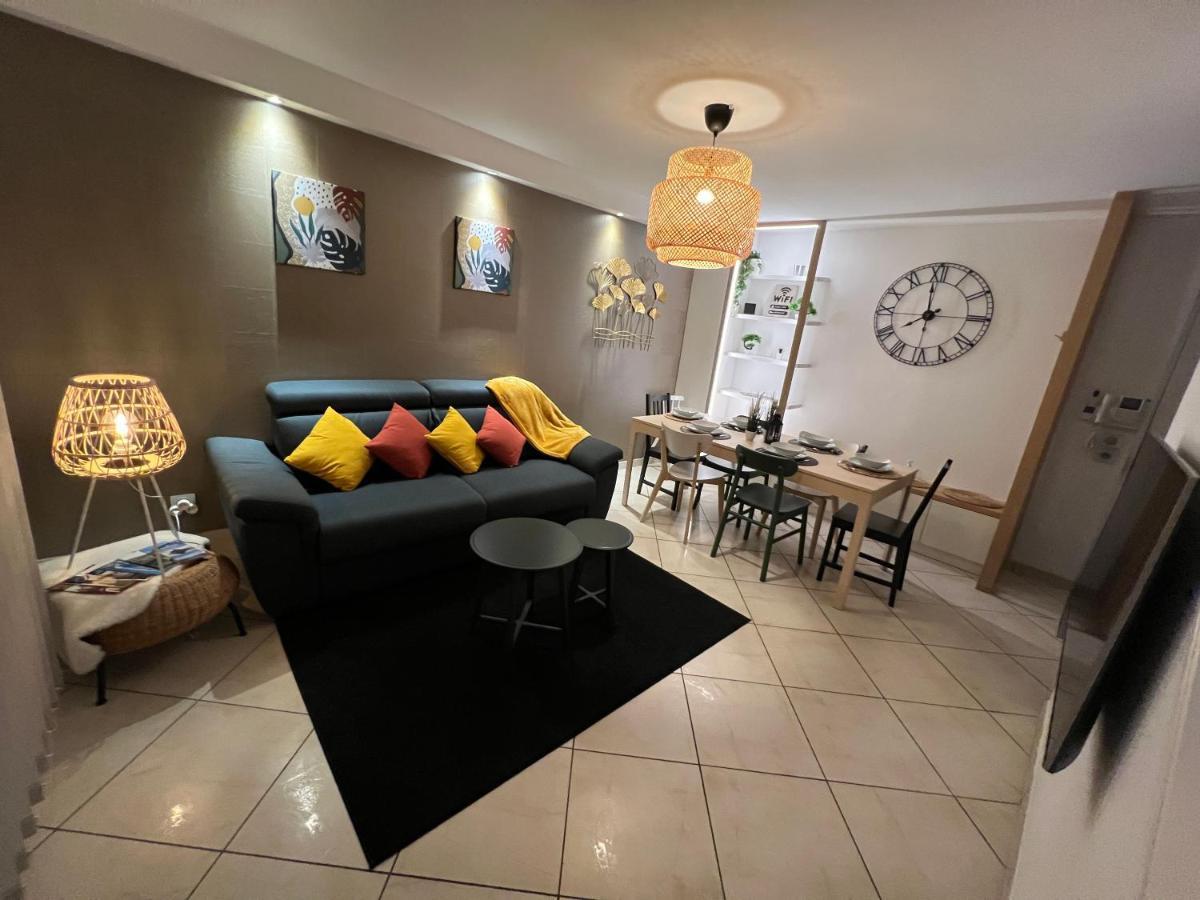 דירות רואן T3 Flat Moderne Sur 2 Etages Metro Parking Free Entrance Autonome מראה חיצוני תמונה